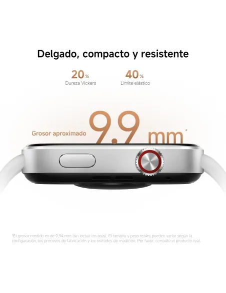 Xiaomi Redmi Watch 6 NFC Obsidian Black: AMOLED 2,07 y GNSS