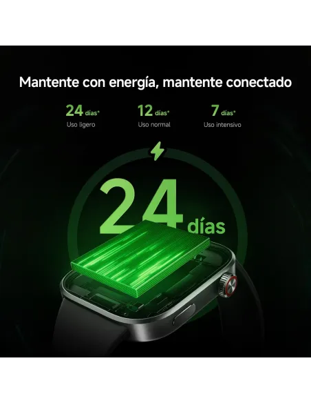 Xiaomi Redmi Watch 6 NFC Obsidian Black: AMOLED 2,07 y GNSS