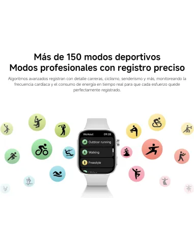 Xiaomi Redmi Watch 6 NFC Obsidian Black: AMOLED 2,07 y GNSS