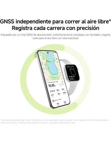 Xiaomi Redmi Watch 6 NFC Obsidian Black: AMOLED 2,07 y GNSS