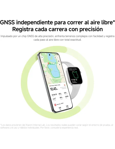 Xiaomi Redmi Watch 6 NFC Obsidian Black: AMOLED 2,07 y GNSS