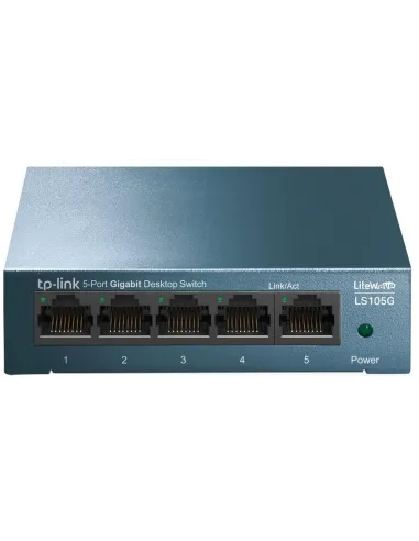 TP-Link LS105G Switch de 5 Puertos Gigabit 10/100/1000 Mbps Metálico No Administrado