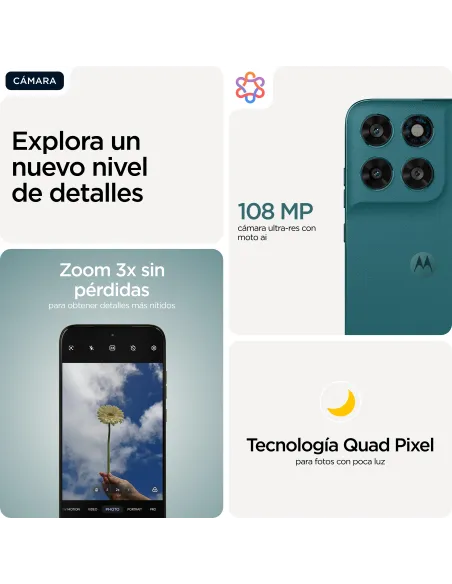 Motorola Moto G77 5G 8GB 256GB Verde: pantalla AMOLED 120 Hz