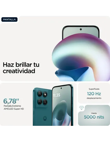 Motorola Moto G77 5G 8GB 256GB Verde: pantalla AMOLED 120 Hz