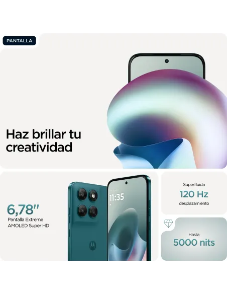 Motorola Moto G77 5G 8GB 256GB Verde: pantalla AMOLED 120 Hz