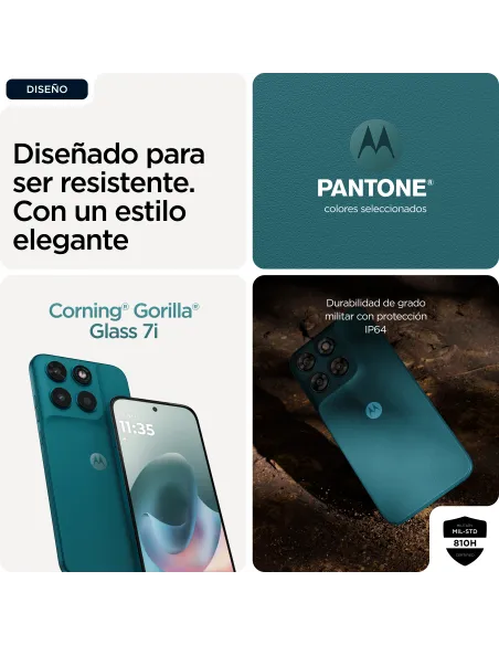 Motorola Moto G77 5G 8GB 256GB Verde: pantalla AMOLED 120 Hz