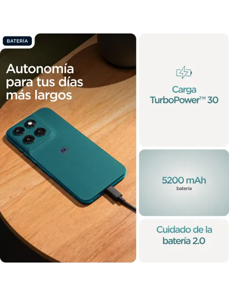 Motorola Moto G77 5G 8GB 256GB Verde: pantalla AMOLED 120 Hz