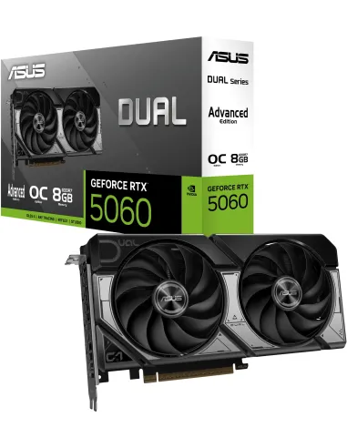 ASUS Dual GeForce RTX 5060 8 GB GDDR7 DLSS 4.5