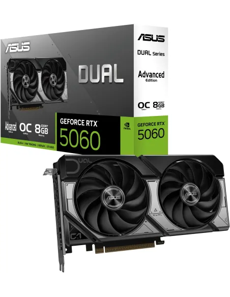 ASUS Dual GeForce RTX 5060 8 GB GDDR7 DLSS 4.5