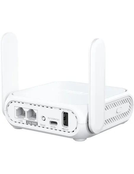 Router de viaje ASUS RT-BE58 Go Wi-Fi 7 WISP y WAN 2.5G