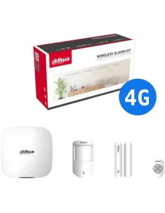 Dahua DHI-ART-ARC3800H-03-FW2(868) Kit de Alarma Inalámbrica 4G LTE 868MHz hasta 8 Cámaras IP-1410195