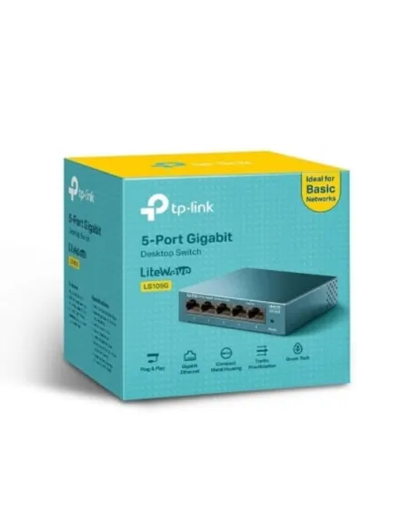 TP-Link LS105G: switch Gigabit de 5 puertos no gestionado