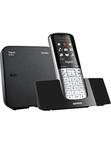 Gigaset Essential 400 Negro Teléfono Inalámbrico Manos Libres