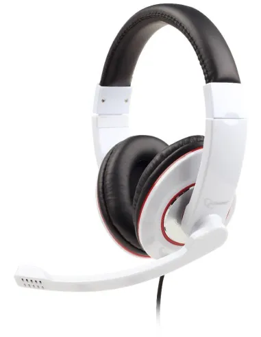 Gembird MHS-001-GW Auriculares con Micrófono Blancos