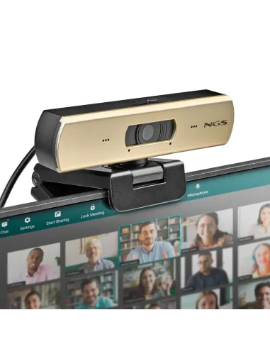 NGS XpressCam 4000 webcam USB 4K con micrófono para PC