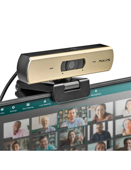 NGS XpressCam 4000 webcam USB 4K con micrófono para PC