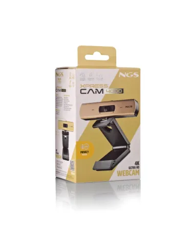 NGS XpressCam 4000 webcam USB 4K con micrófono para PC