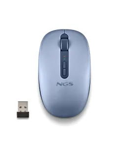 NGS Fog Dual Blue Ratón Inalámbrico Bluetooth 5.2 Y 2.4 GHz-RATO66264