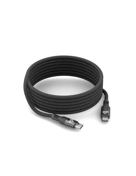 Energy Sistem Magnet Roll Negro cable USB-C 2.0 Negro hasta 60W y 1.5M