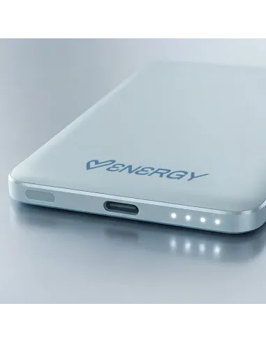 PowerBank Magnética Energy Sistem Magnetic 5000 mAh Sky 15 W