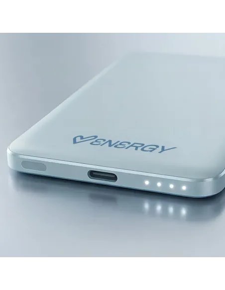 PowerBank Magnética Energy Sistem Magnetic 5000 mAh Sky 15 W