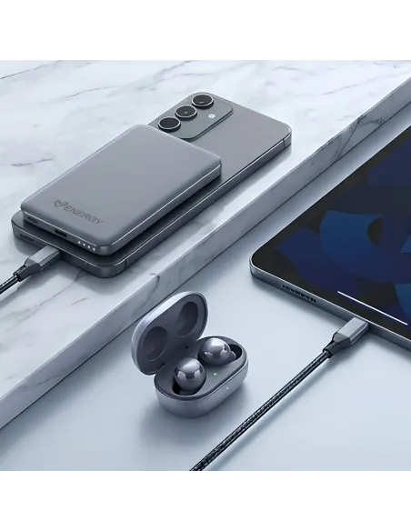 Powerbank magnética Energy Sistem Magnetic 5000 mAh Graphite
