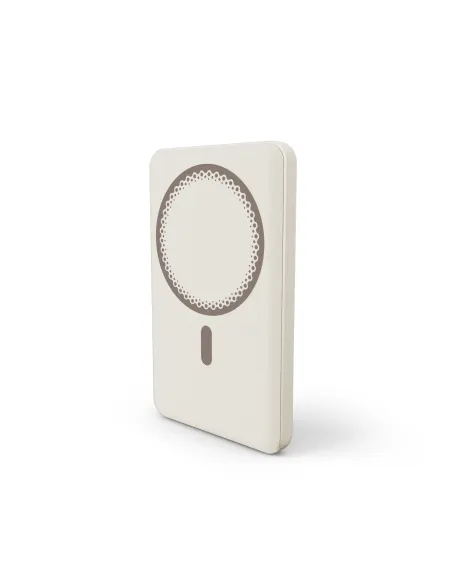 Energy Sistem Magnetic 5000 mAh Champagne Powerbank Magnética con carga carga inalámbrica hasta 15 W