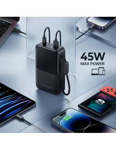 Energy Sistem Powerbank Pro 20000 mAh Graphite USB-C de 45 W