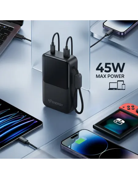 Energy Sistem Powerbank Pro 20000 mAh Graphite USB-C de 45 W