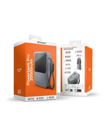 Energy Sistem Powerbank Pro 20000 mAh Graphite USB-C de 45 W
