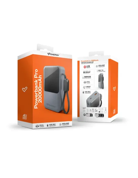 Energy Sistem Powerbank Pro 20000 mAh Graphite USB-C de 45 W