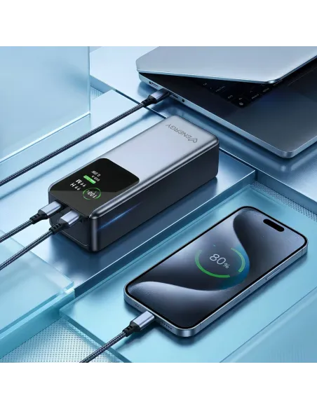 Energy Sistem Display Powerbank Pro 20000 mAh Graphite 100 W