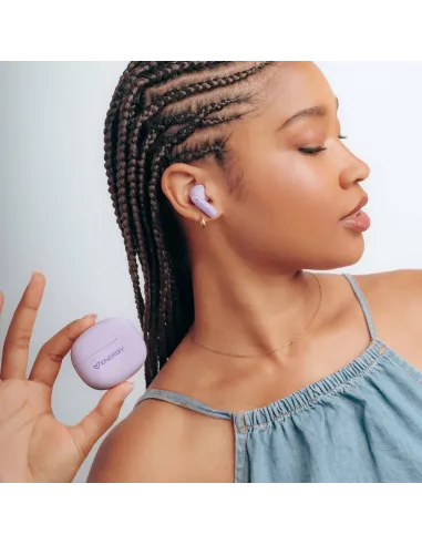 Energy Sistem PopBuds Earphones Lavender Bluetooth 6.0 20 h