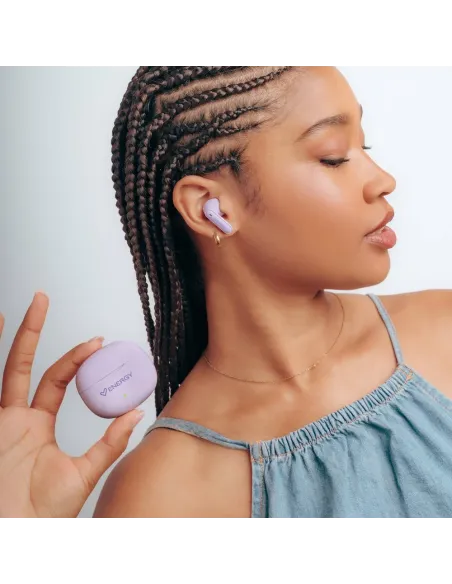 Energy Sistem PopBuds Earphones Lavender Bluetooth 6.0 20 h