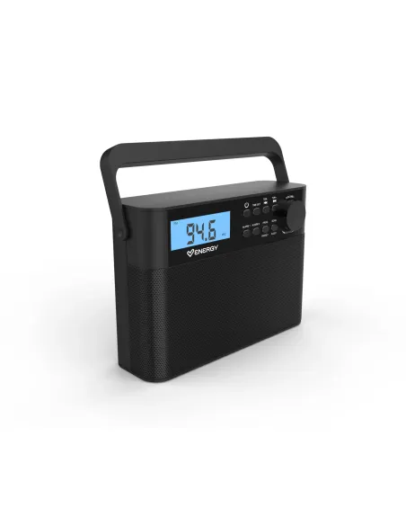 Energy Sistem Kitchen Radio de Cocina FM con pantalla y doble alarma/altavoz de 1W