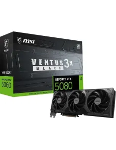 MSI GeForce RTX 5080 VENTUS 3X OC Black 16 GB GDDR7 Reflex 2 RTX AI DLSS4.5