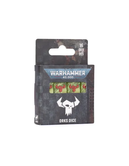 Dados para Orkos Orks Dice Warhammer 40000
