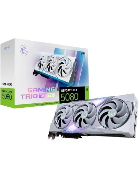 MSI GeForce RTX 5080 GAMING TRIO OC WHITE