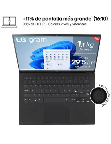 Portatil Ultrabook LG Gram 14ZB90S-G.AA55BN de 1.12Kg