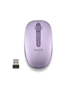 NGS Fog Dual Purple Ratón Inalámbrico Bluetooth 5.2 Y 2.4 GHz-1411250