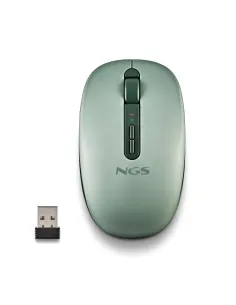 NGS Fog Dual Green Ratón Inalámbrico Bluetooth 5.2 Y 2.4 GHz-1411249