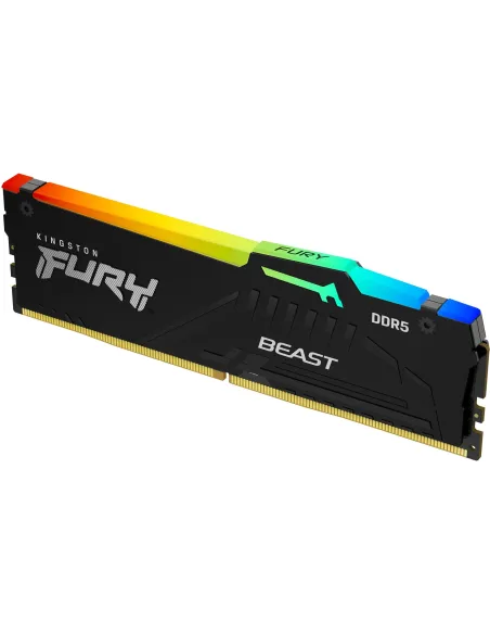 Kingston Fury Beast RGB KF556C36BBE2A-32 DDR5 5600MHz 32GB CL36 Negro