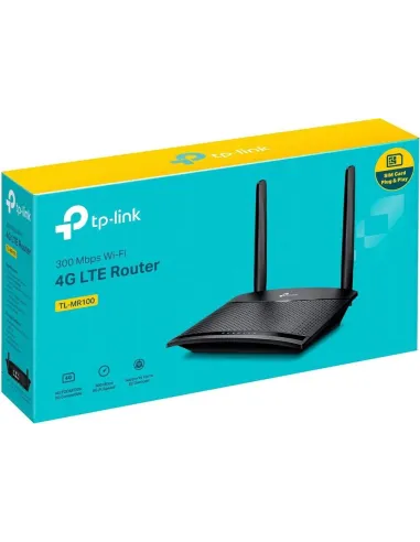 TP-Link TL-MR100 Router 4G LTE Wi-Fi 4 N300 con NanoSIM