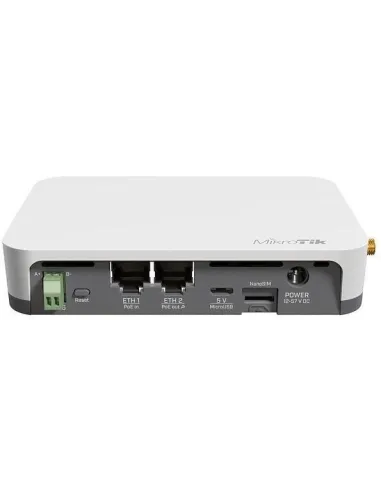 MikroTik KNOT LR8G kit: pasarela IoT LoRa 868 MHz industrial