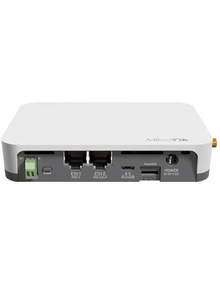 MikroTik KNOT LR8G kit: pasarela IoT LoRa 868 MHz industrial