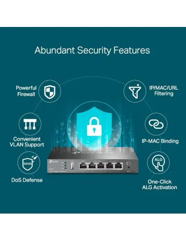 TP-Link ER605 Router VPN Gigabit Omada | router multi-WAN