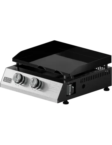 Black+Decker BXOP4900E plancha de gas con 2 quemadores