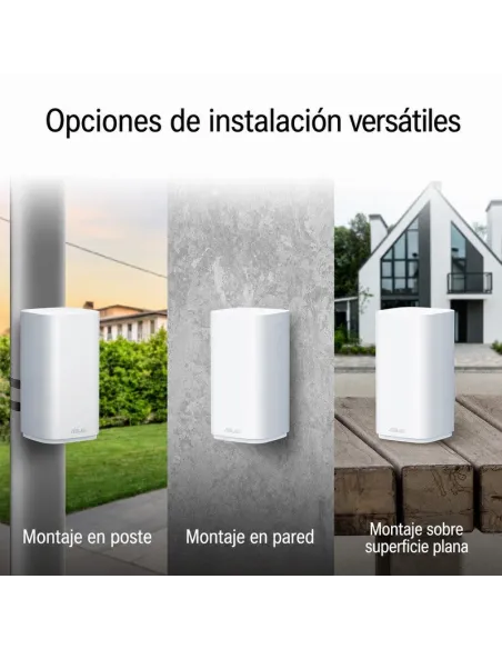ASUS ZenWiFi BD4 Outdoor: router Wi-Fi 7 exterior IP65 PoE+