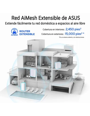 ASUS ZenWiFi BD4 Outdoor: router Wi-Fi 7 exterior IP65 PoE+