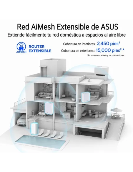 ASUS ZenWiFi BD4 Outdoor: router Wi-Fi 7 exterior IP65 PoE+